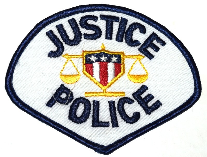 JUSTICE – POLICE - ILLINOIS IL Sheriff Police Patch SCALE OF JUSTICE CREST