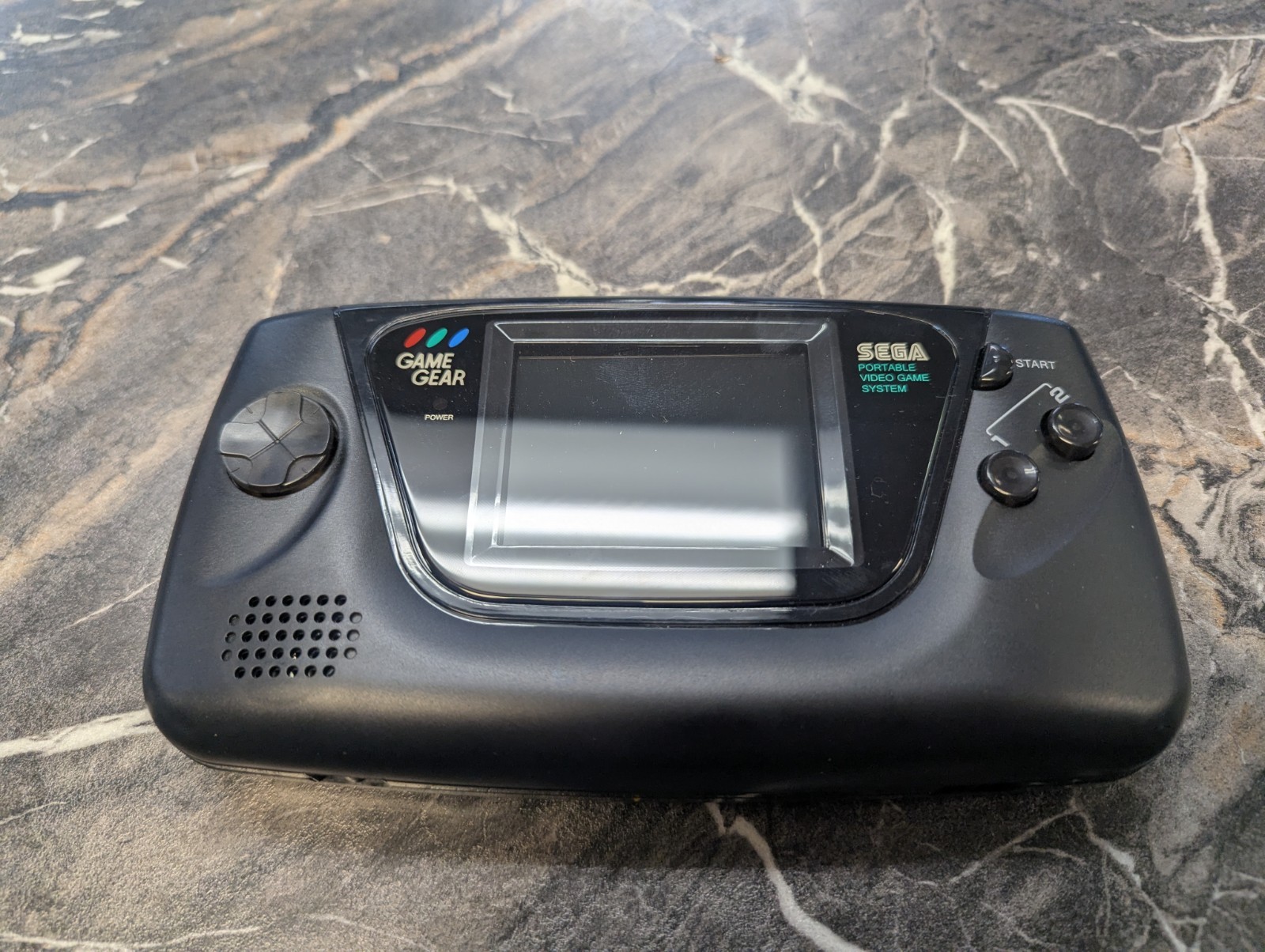 SEGA Game Gear Portable Handheld Console Black Backlit Display