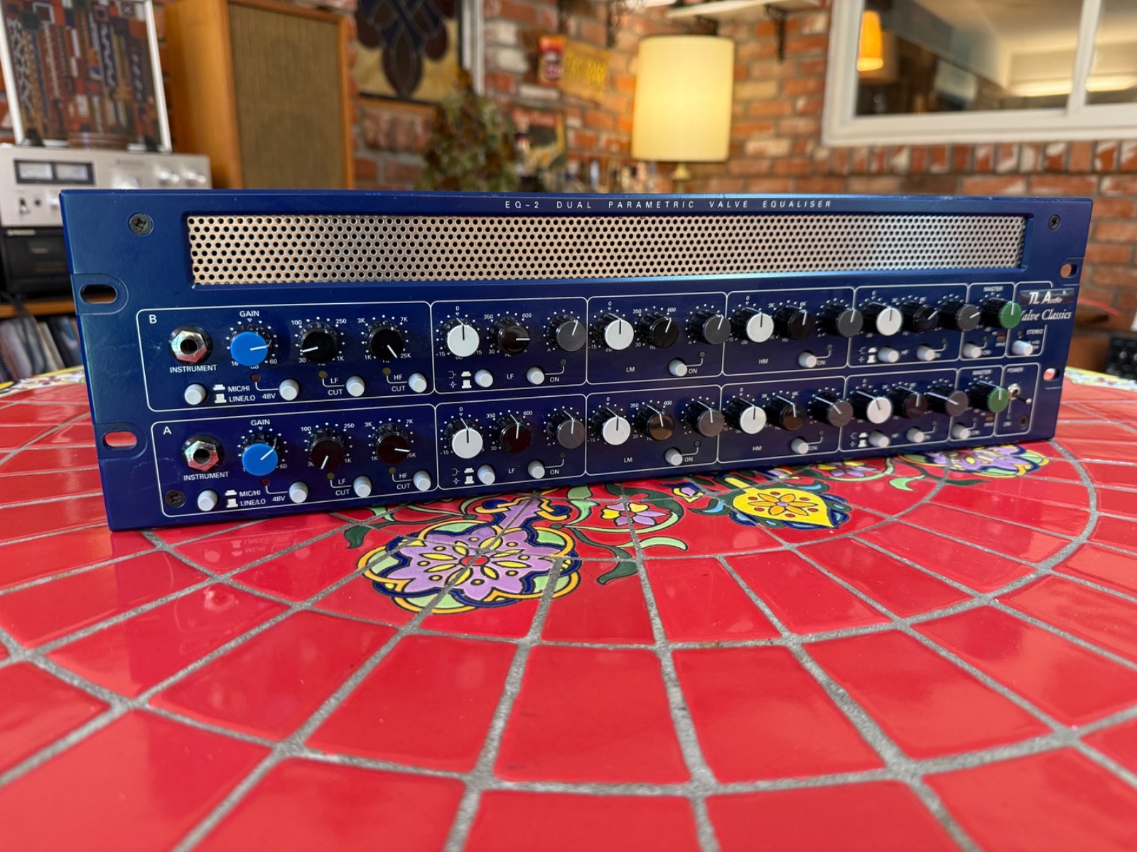 TL AUDIO EQ2 Dual Channel Tube EQ and Pre Amp - Rare!