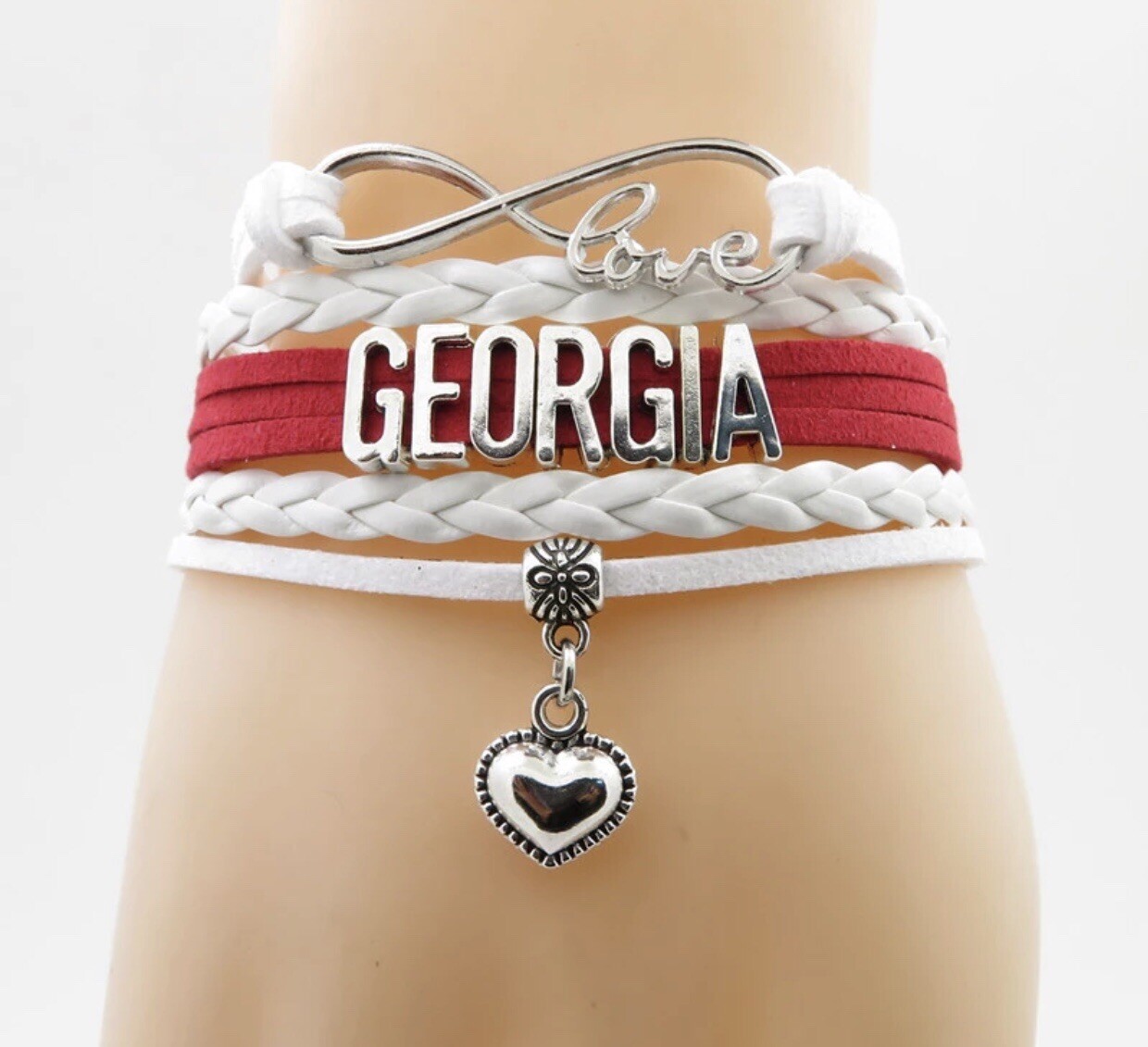 Georgia Love Leather Bracelet
