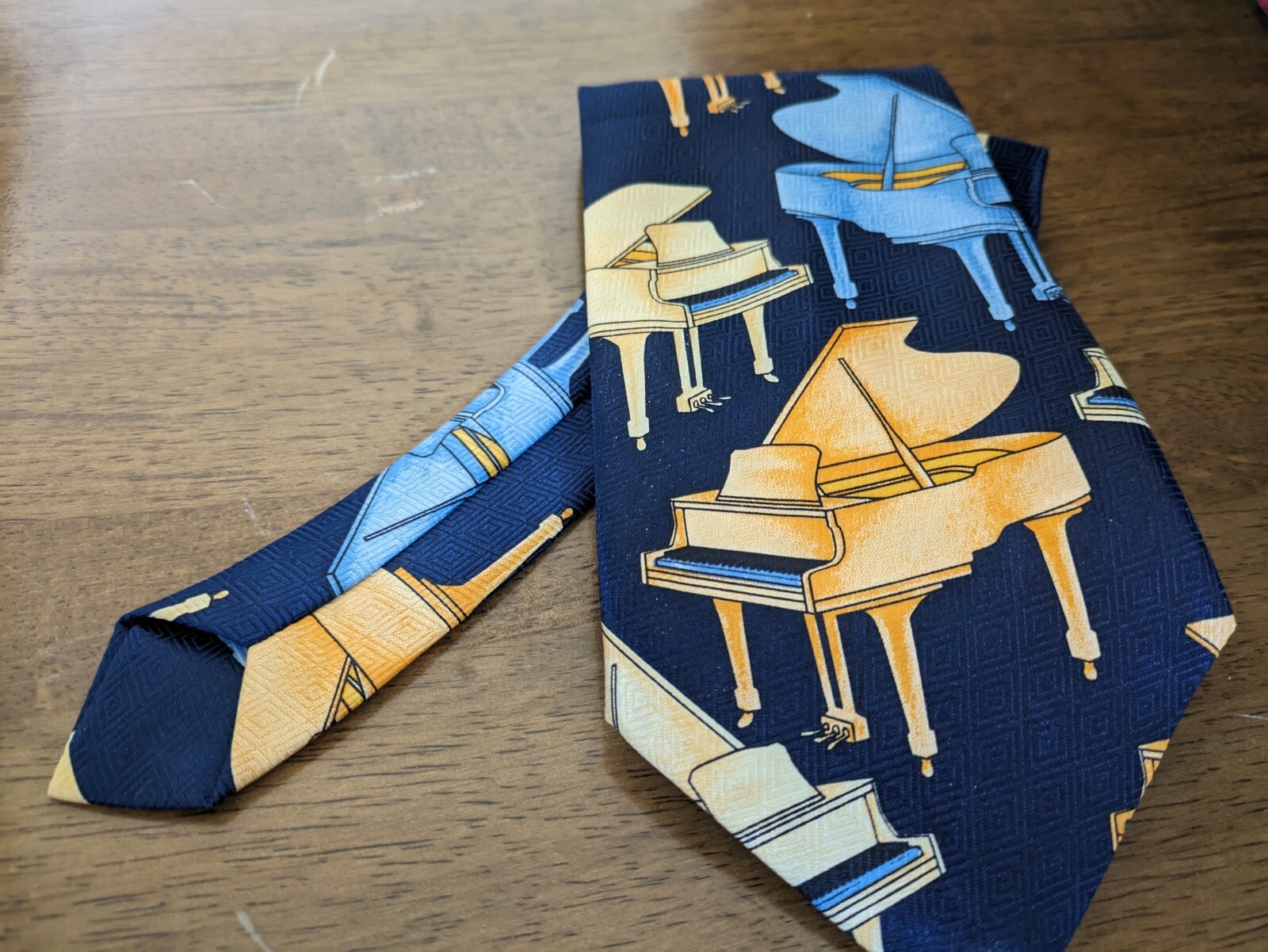 Piano Musician Or  Music Teacher Men's Neck Tie