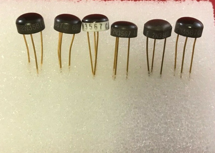 2N3567 Bipolar Junction Transistor, NPN Type, TO-105, 3 PIN, GOLD LEADS