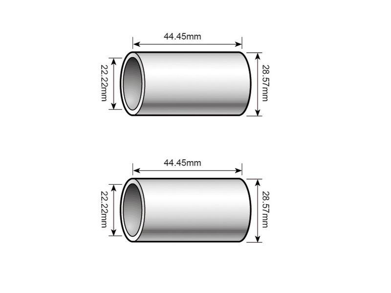 Lower Link Conversion Bushing Cat. 2 to 1, ID 22.22mm, OD 28.57mm