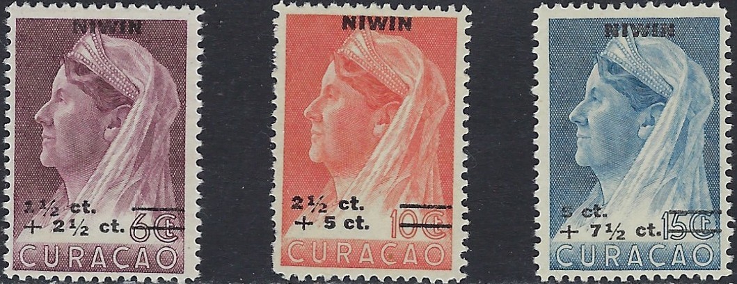 Old MNH Semi Postal Stamps from Netherlands Antilles........23N.........C-1022
