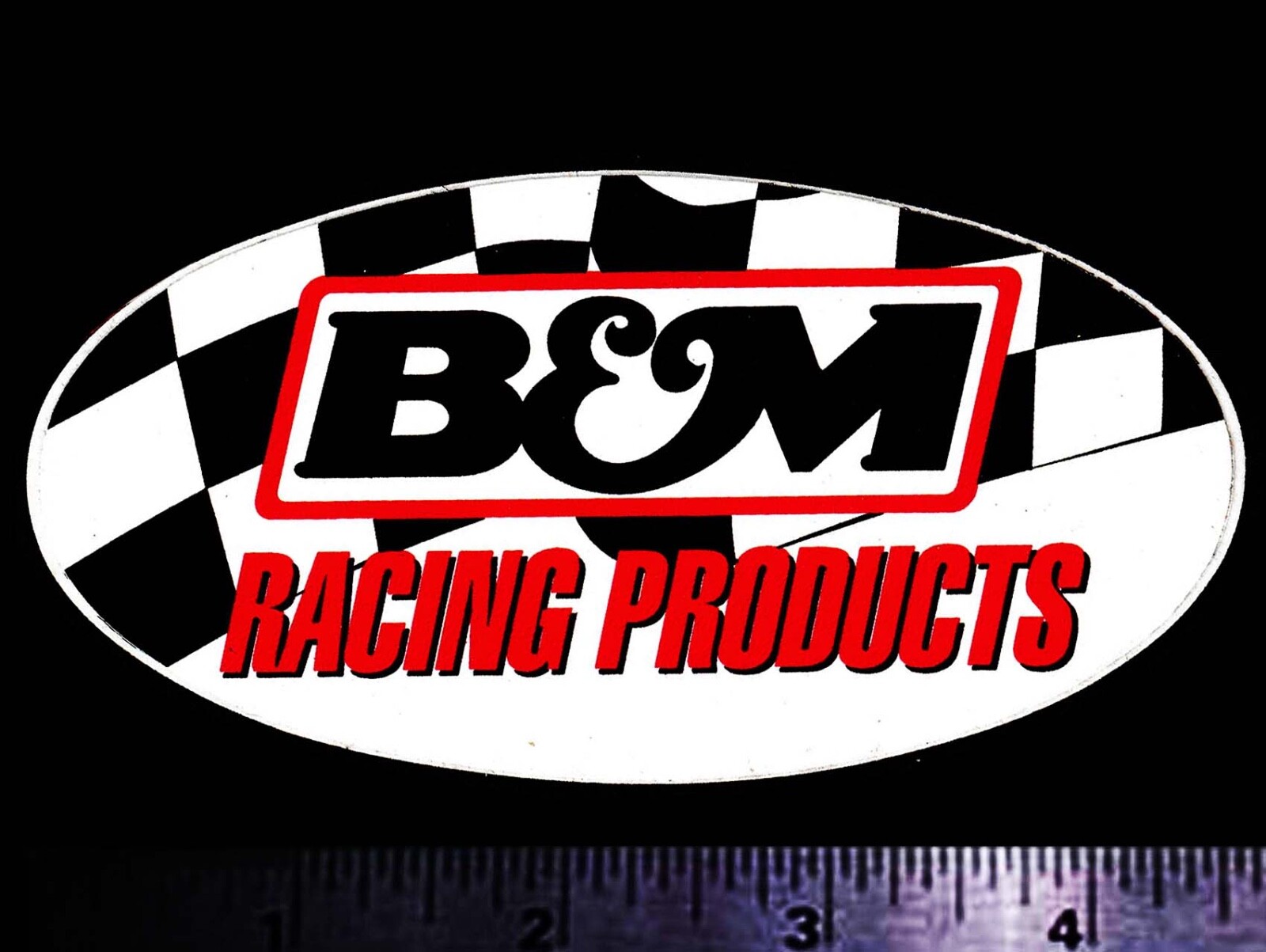 B & M Racing Products - Original Vintage 1970’s 80’s Racing Decal/Sticker