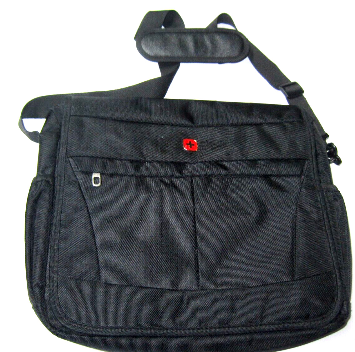 Swiss Gear Computer Laptop Briefcase Carry On Shoulder Bag Black