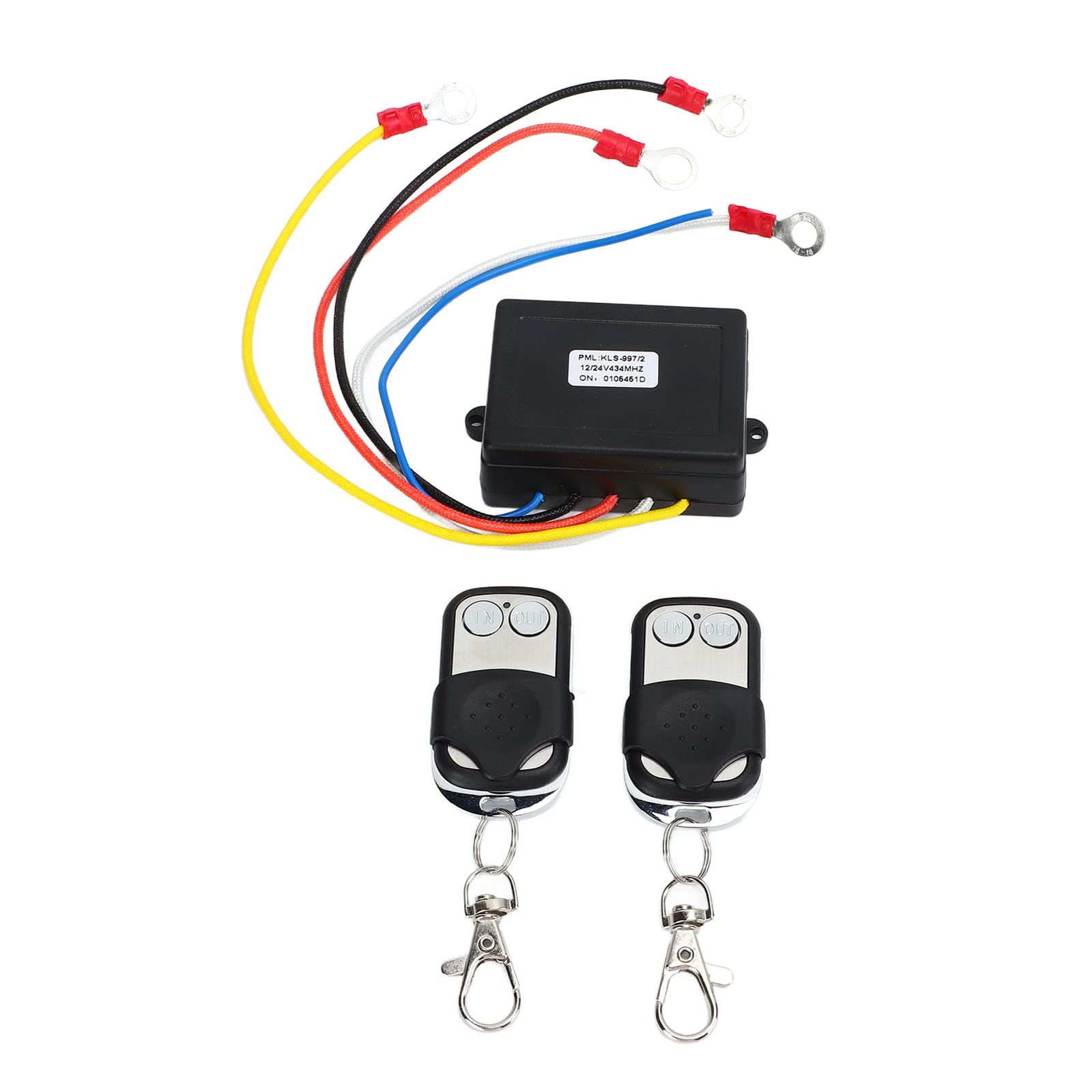 Winch Remote Control Kit for Truck,12V 24V Winch Remote Control Switch Receiv...