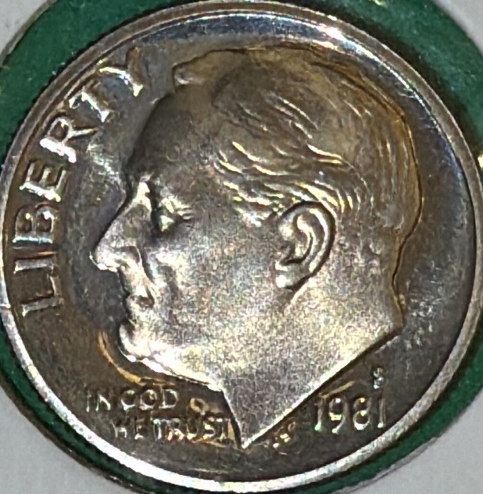 1981 S Roosevelt Clad Dime Proof (MS) **Free Shipping**