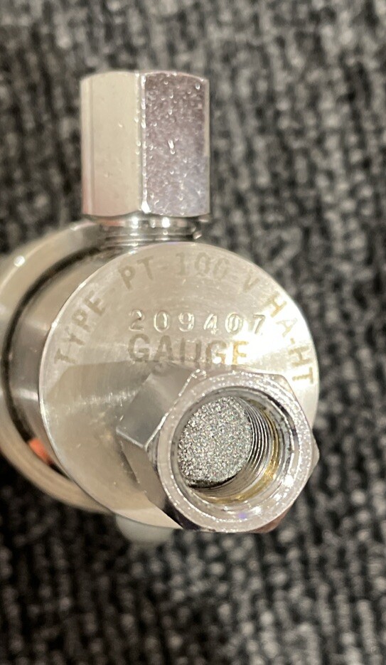 Paper Machine Components PT-100-V-HA-HT Pneumatic Pressure Transmitter 100PSI