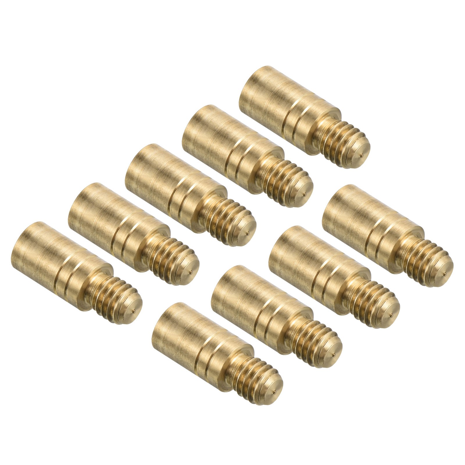 2g Copper Dart Weight Add Accentuator 9 Pcs 10mm Length 2BA Thread Gold