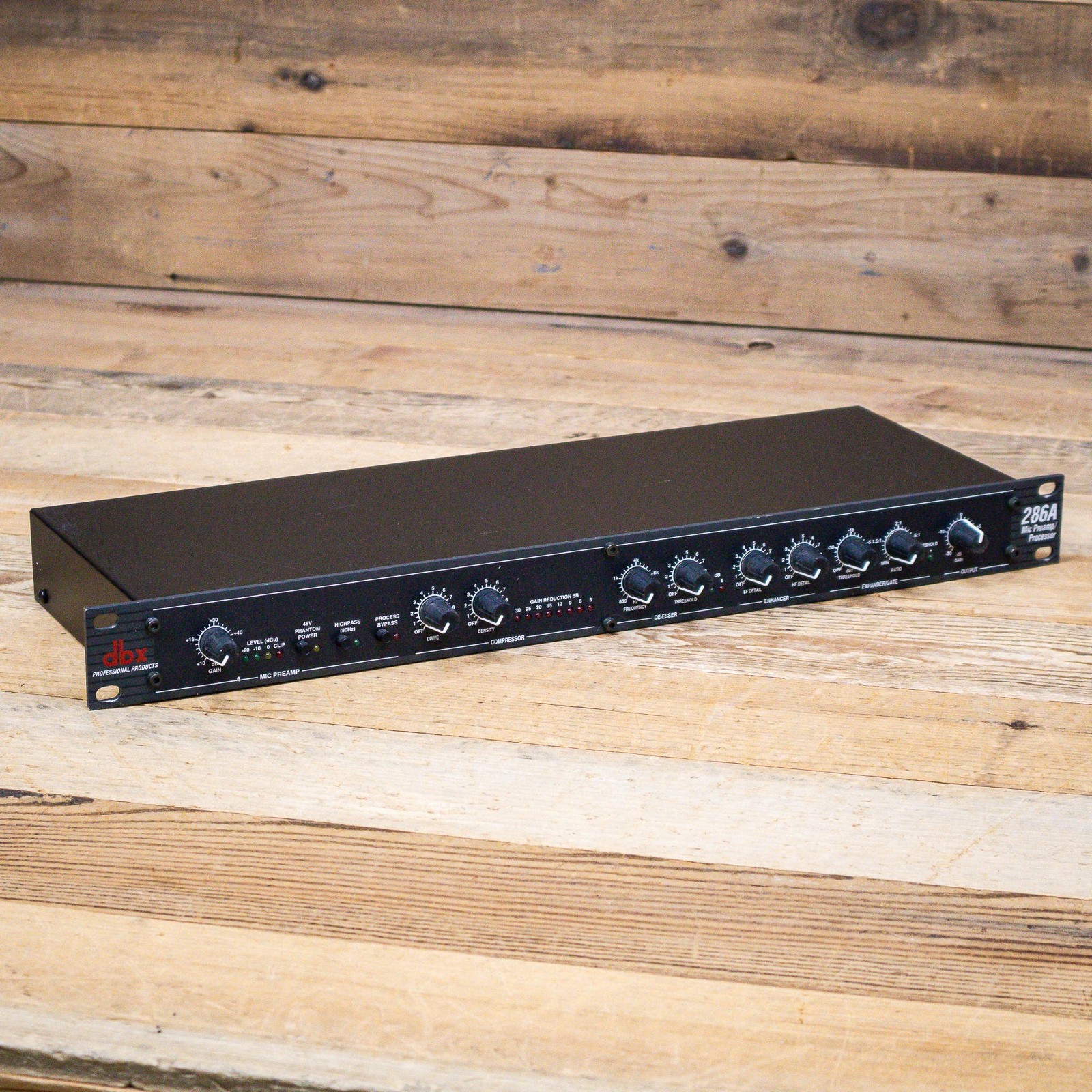 DBX 286A Mic Preamp Processor Vocal Channel Strip Compressor Enhancer U270537