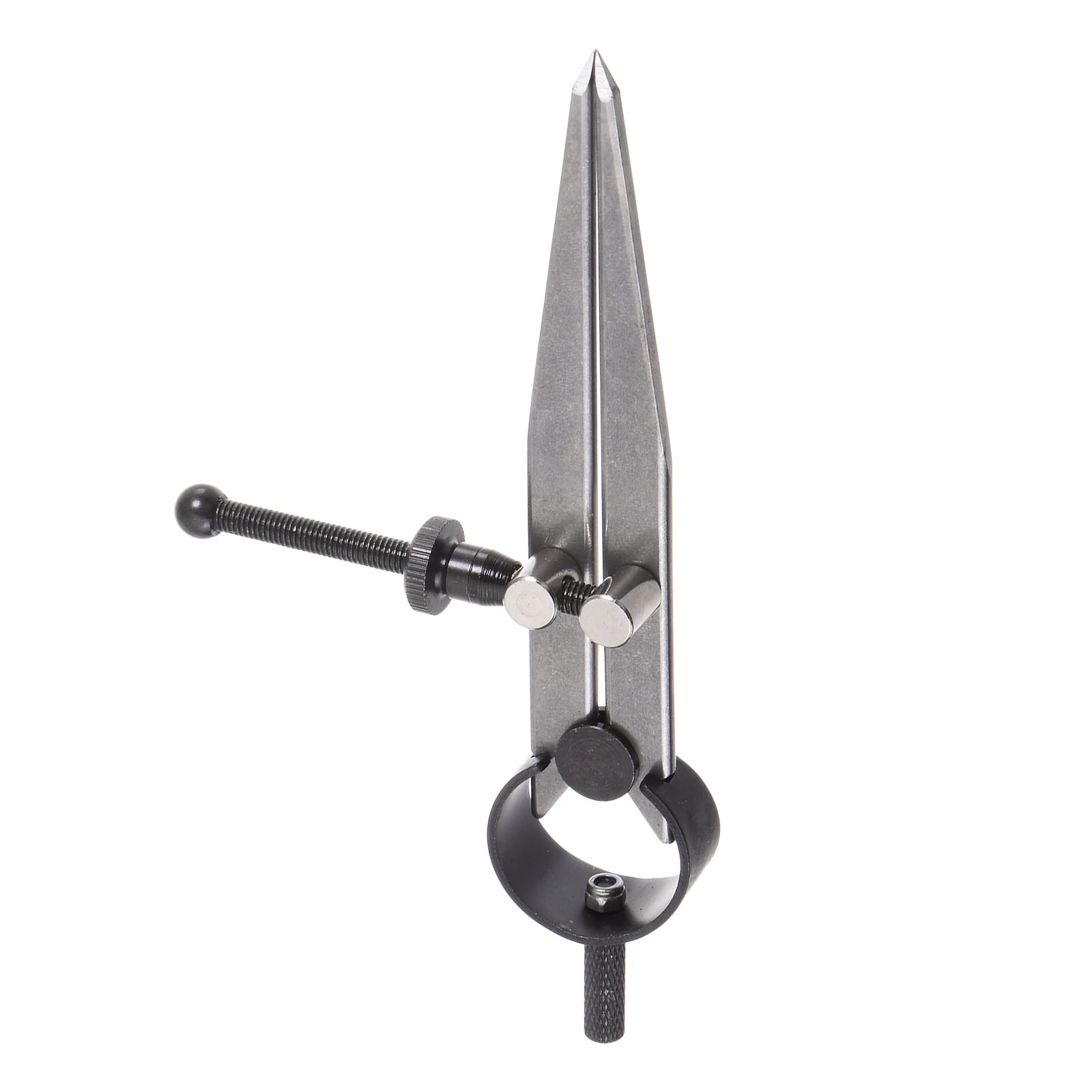 Spring Joint Caliper 4" Carbon Steel Spring Divider Caliper w Solid Nut Flat Leg