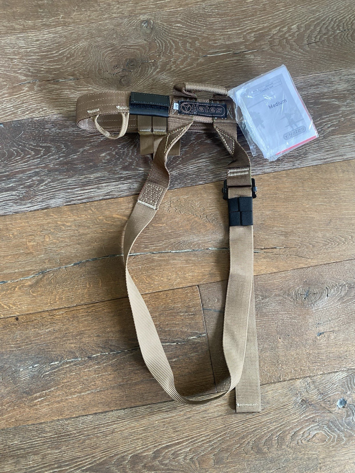 Yates Assault Climbing Belt MEDIUM Tactical Military