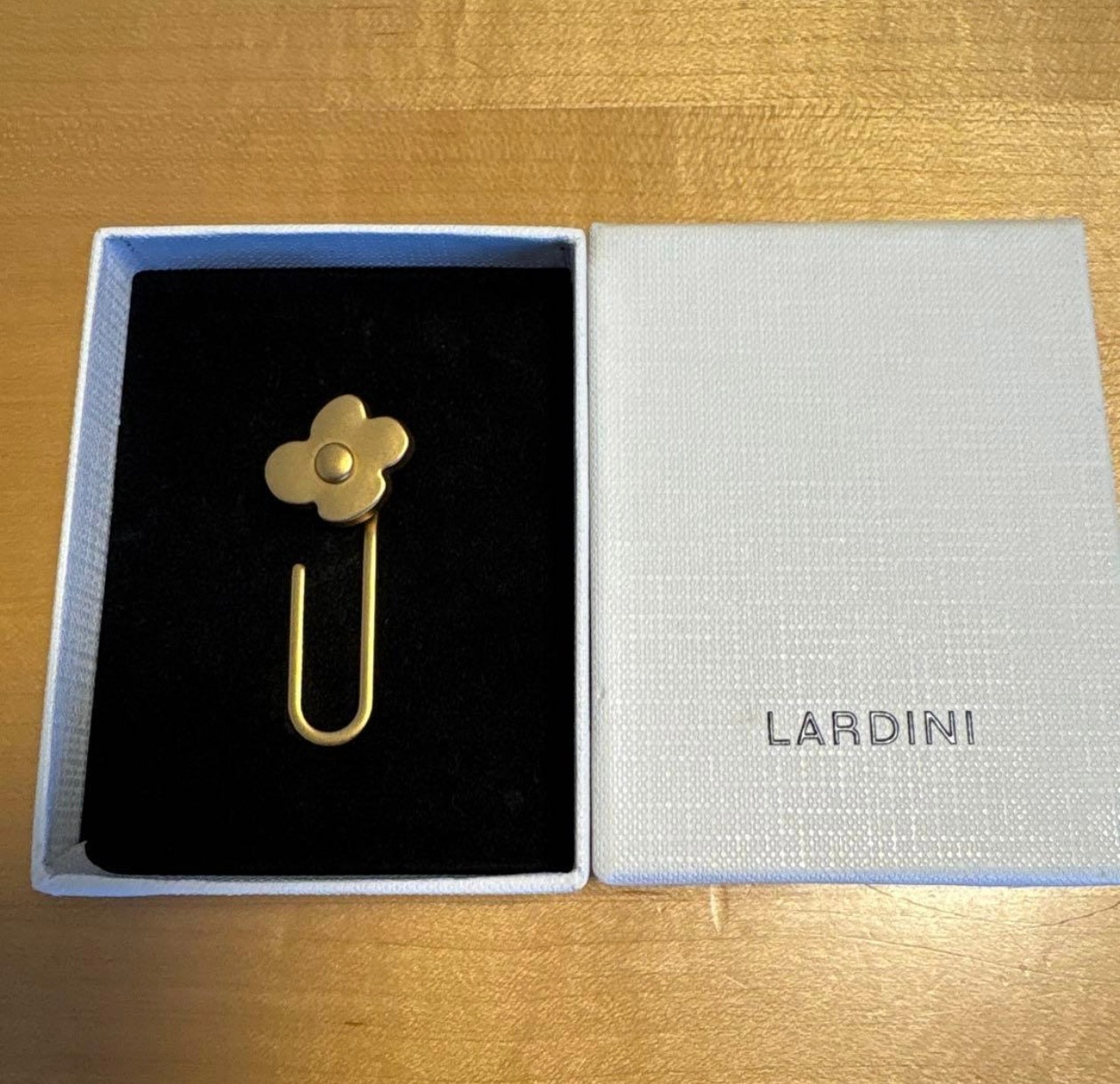 LARDINI  Boutonnière Gold Pin