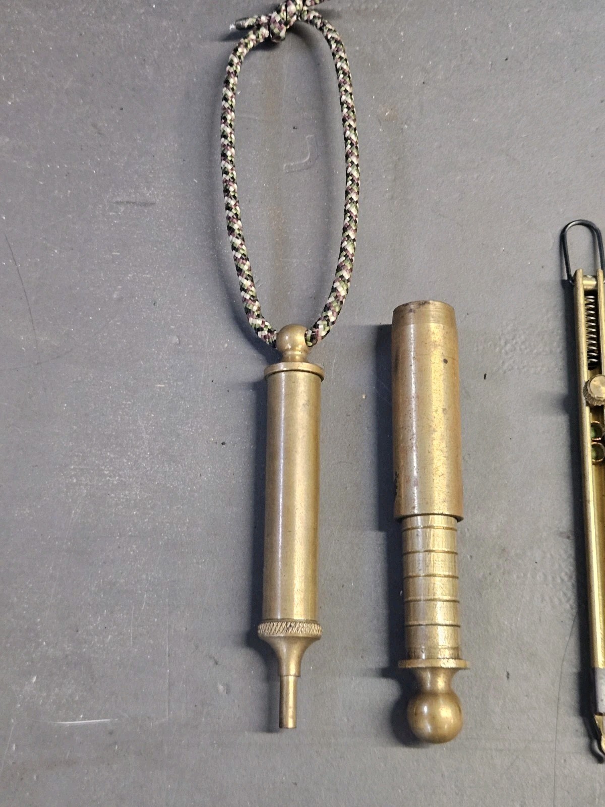 MuzzleLoader Brass Powder Measure Pan Primer Capping Flintlock Black Powder