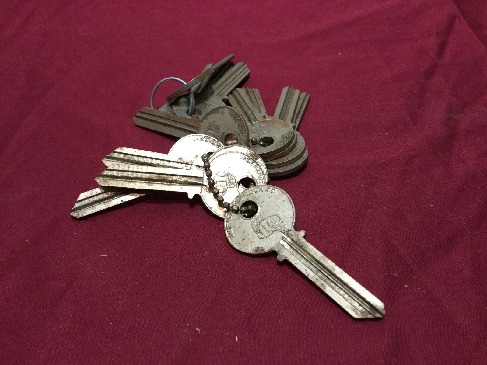 Yale by Ilco Key Blanks GF & GBG keway, 6pin Key Blanks, Set of 13 - Locksmith