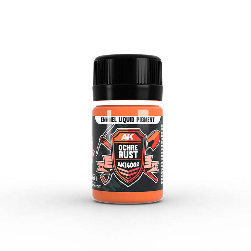 AK Interactive AK14002 Ochre Rust Liquid Pigment 35ml - US