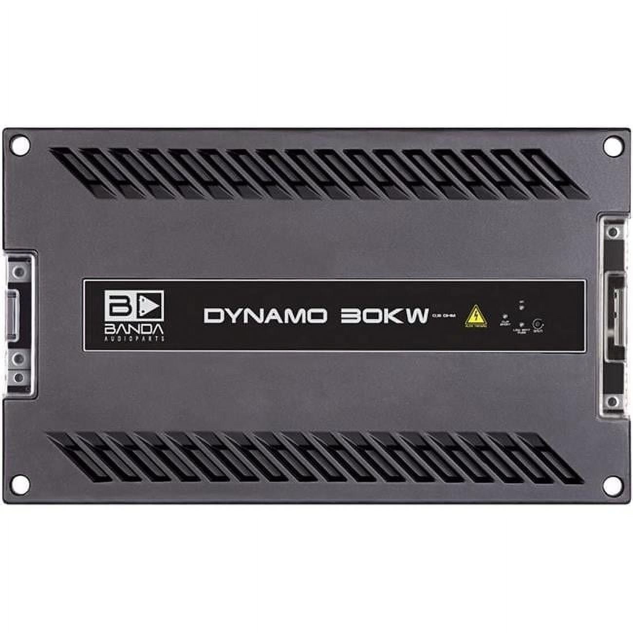 Banda DYNAMO30KGREEN Dynamo 30K Monoblock 30000W Class D Car Audio Amplifier
