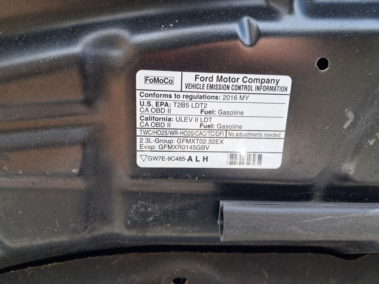 EXPLORER 2016 Transmission Shift 2899532