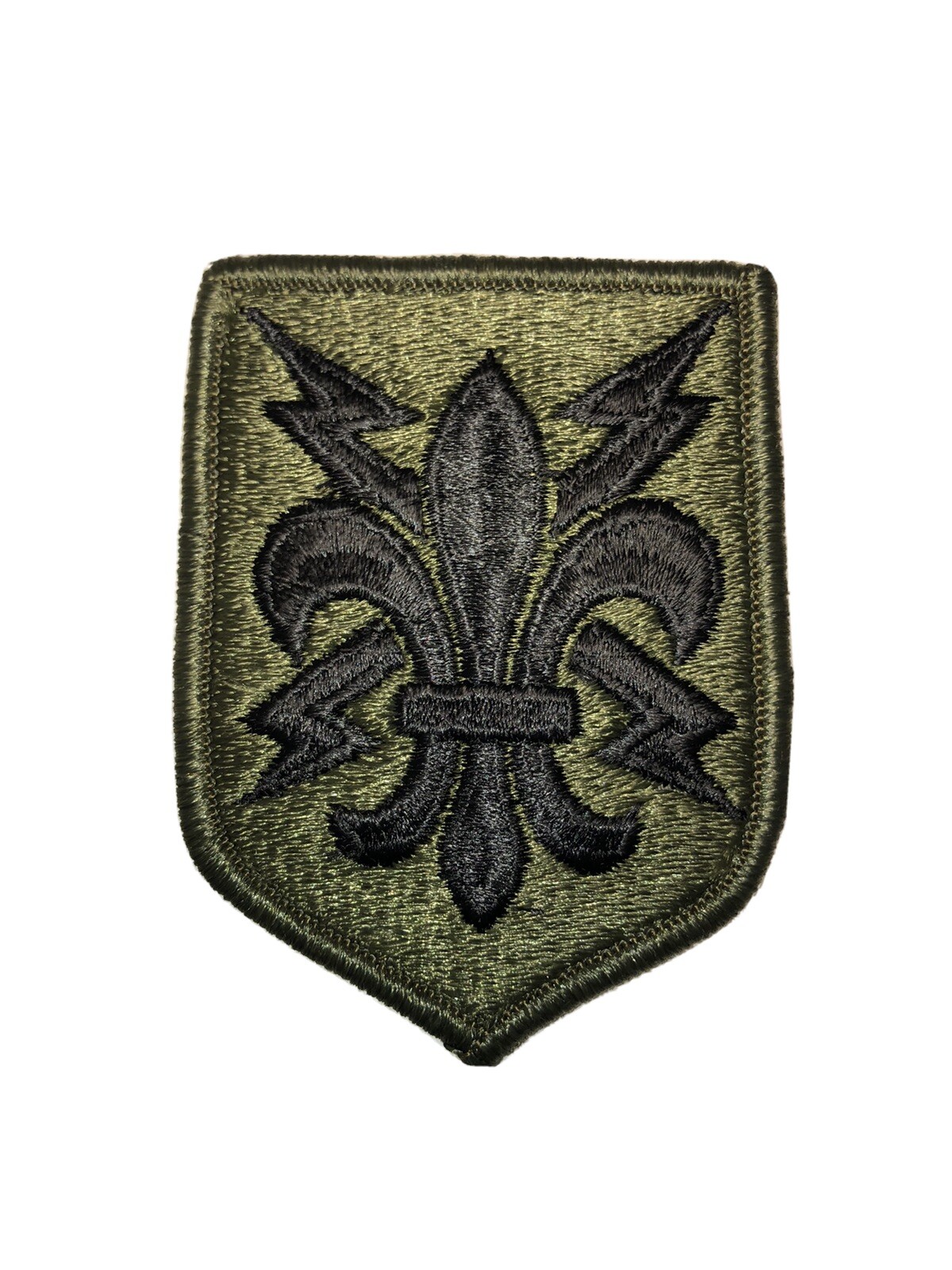 205th Military Intelligence Brigade Subdued U.S. Army Shoulder Patch Insignia
