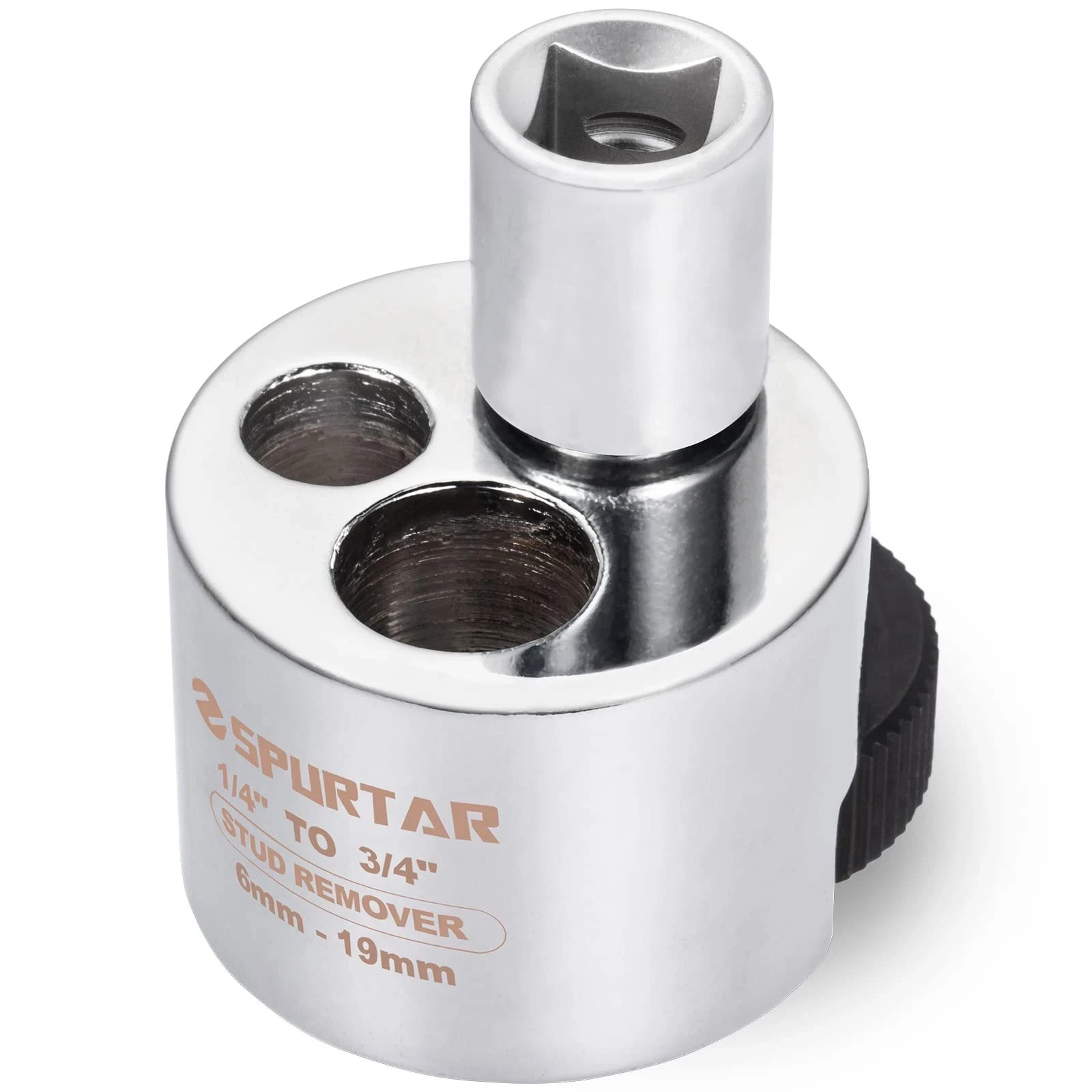 Spurtar Stud Remover Fit 1/4" to 3/4" (6 19mm) Bolt Extractor Nut Silver