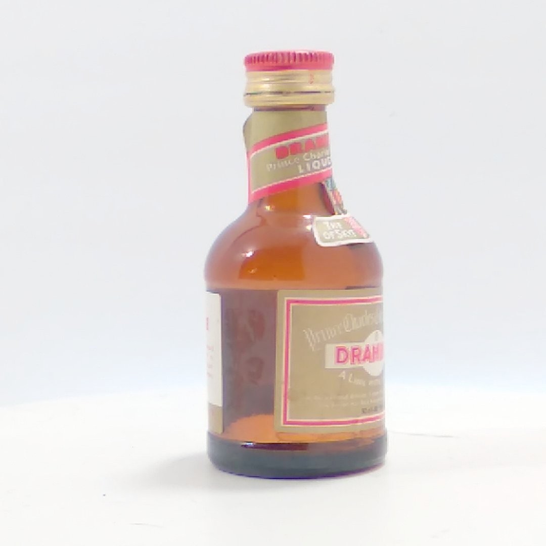 Drambuie Liqueur Scotland Miniature Empty Bottle