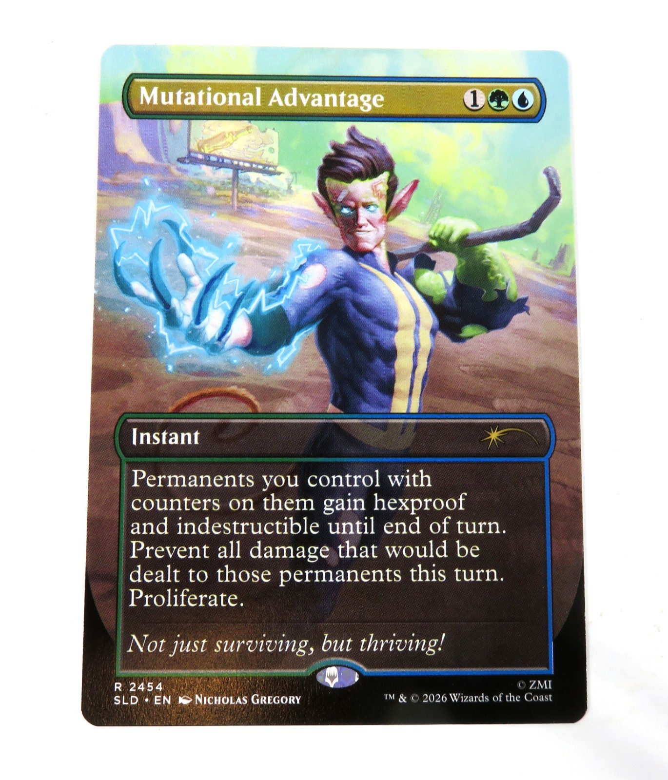 Mutational Advantage 2454 Non Foil MTG NM Secret Lair Fallout