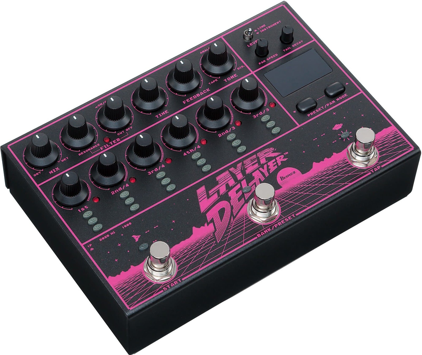 Ibanez Layer Delay Multi-Head Delay Effects Pedal