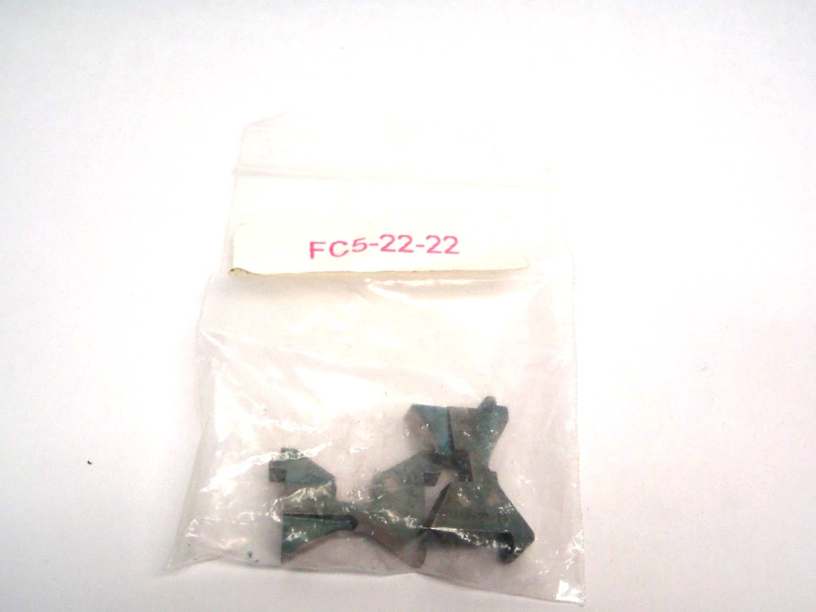 Set of (2) Semtorq FC5-22-22 Cutter Blades for Tip Dresser Cutter Welder