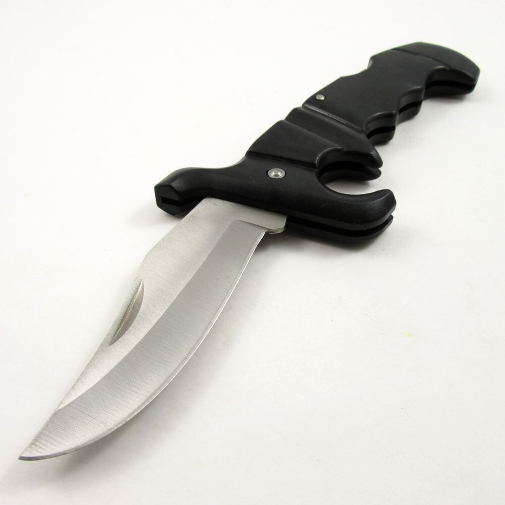 NEW! 5.25" Black Marine Defender Folding Knife