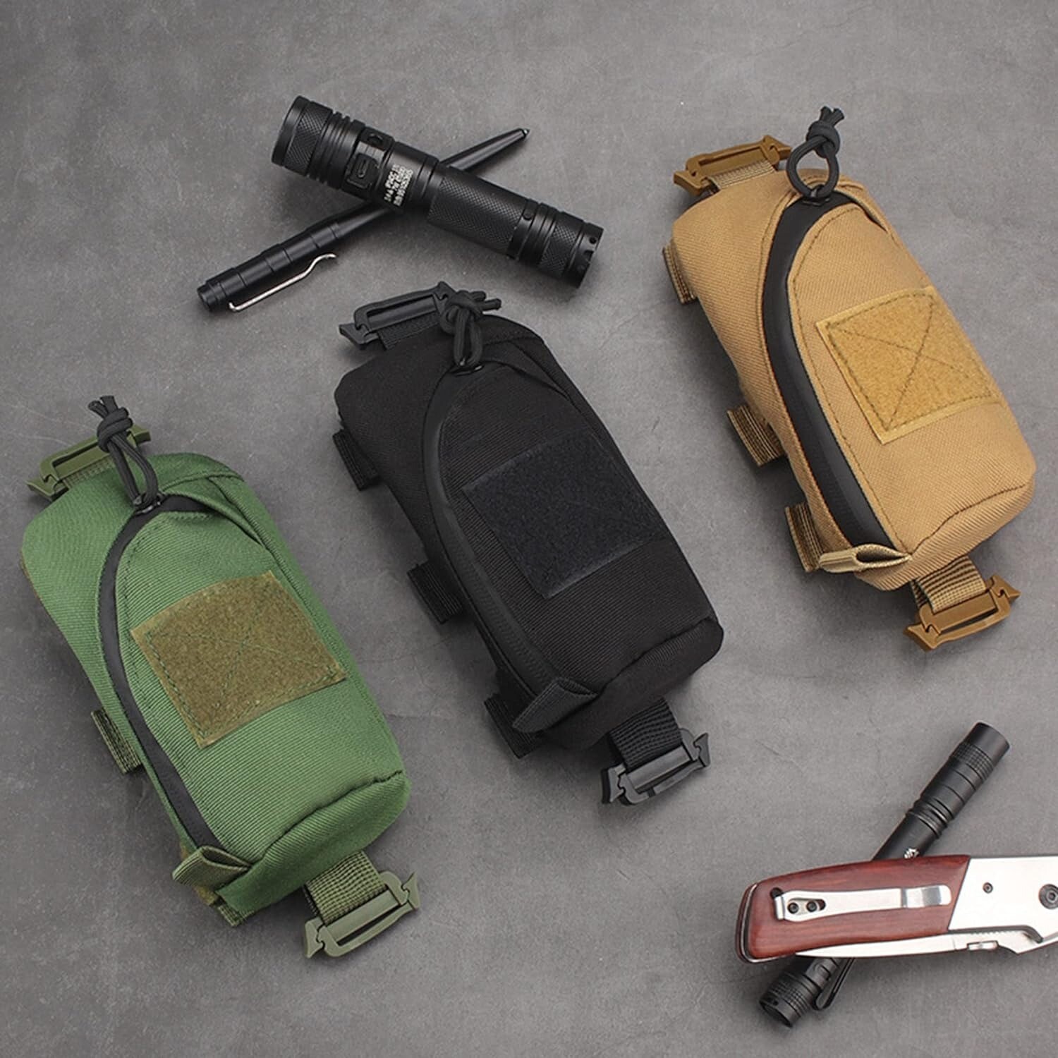 Tactical Backpack Shoulder Strap Accessory Pouch Military EDC Utility Tool Pack