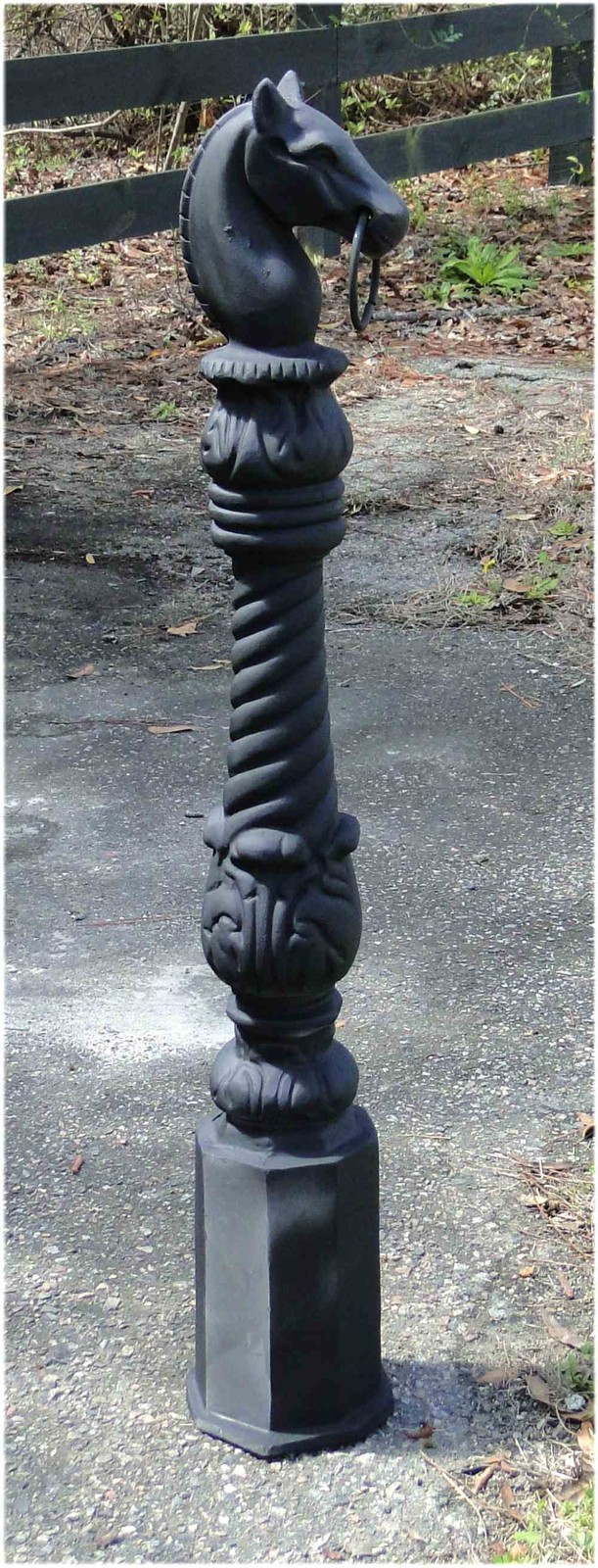 Victorian Style Horse Head Hitching Post