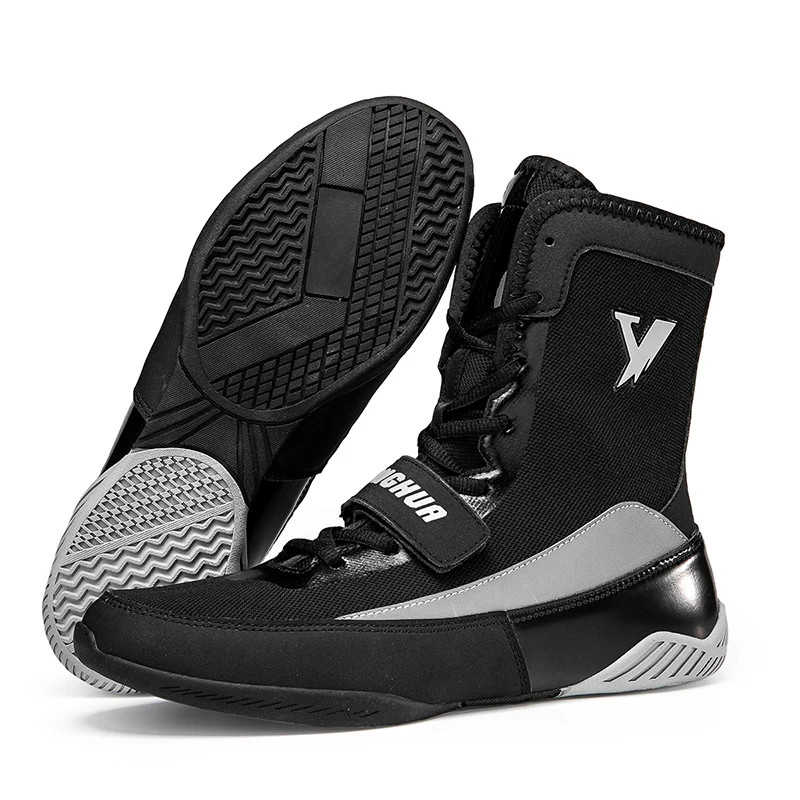 Men's Wrestling Sneakers Comfortable Gym Footwears Outdoor Boxing Sports Shoes