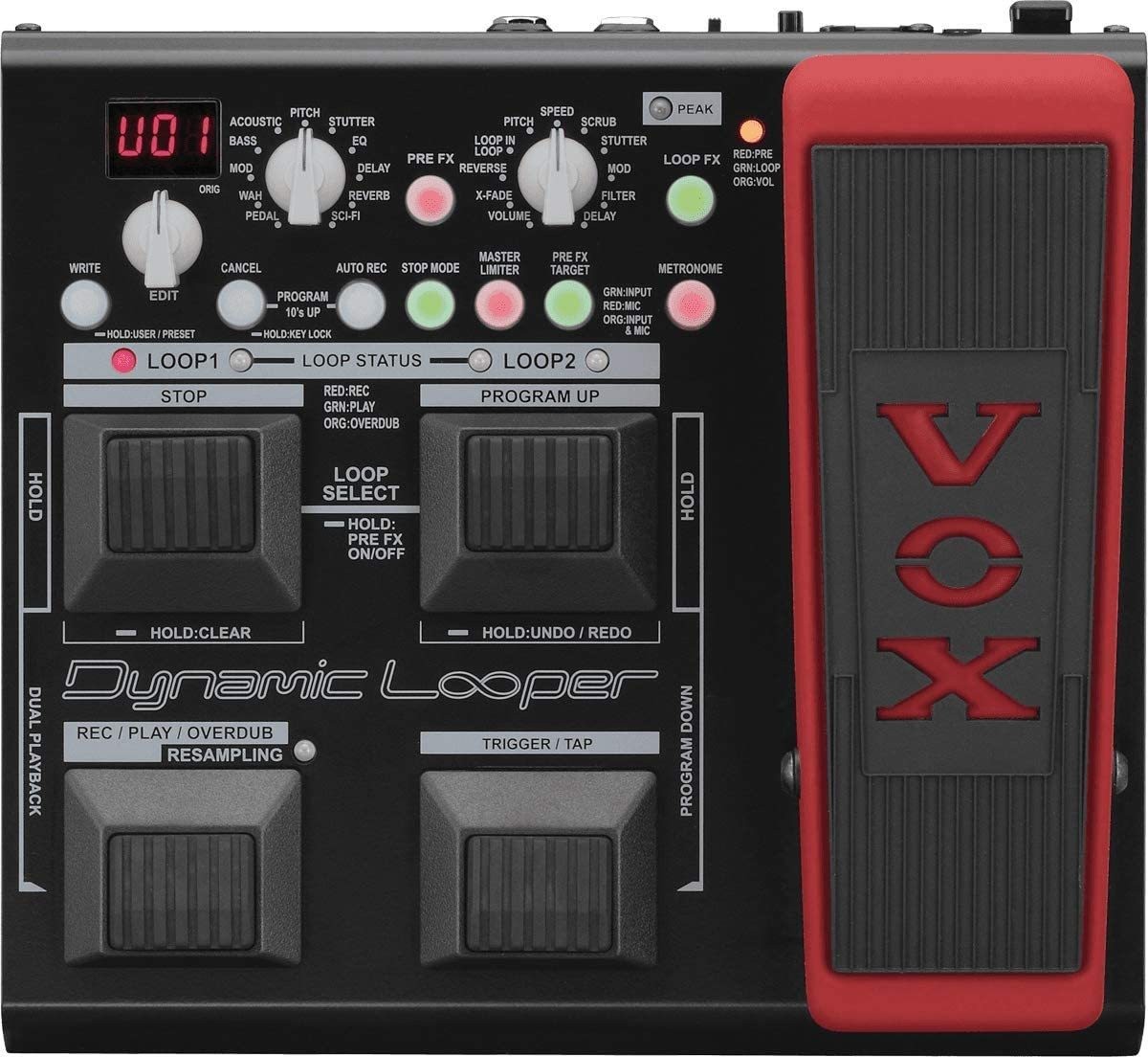 Vox Guitar Loop Processor Dynamic Looper