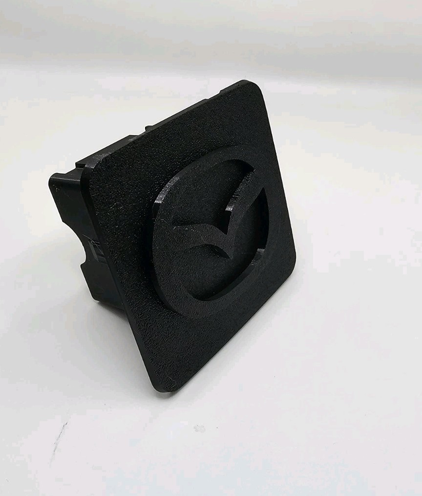 Mazda Black In Black Hitch Cover/Plug/Cap for 2" Receivers