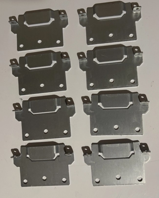 8 X 116791 IKEA Skorva Midbeam MOUNTING BRACKETS Metal CAMPER BED FRAME Bracket