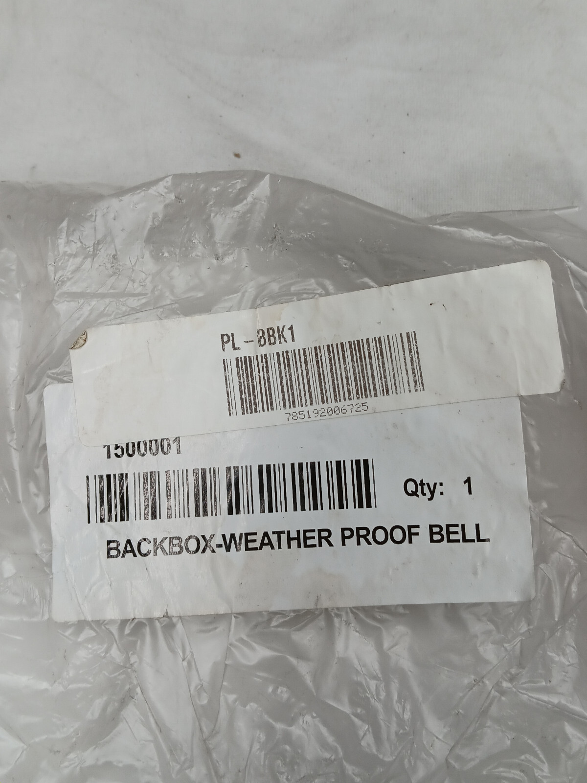 BBK-1 BackBox