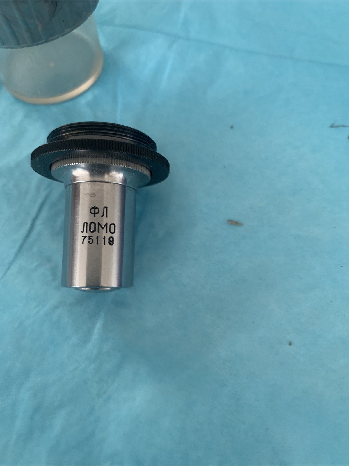 Vintage Lens Objective Microscope Lomo( Zeiss) 40 0,65 Used