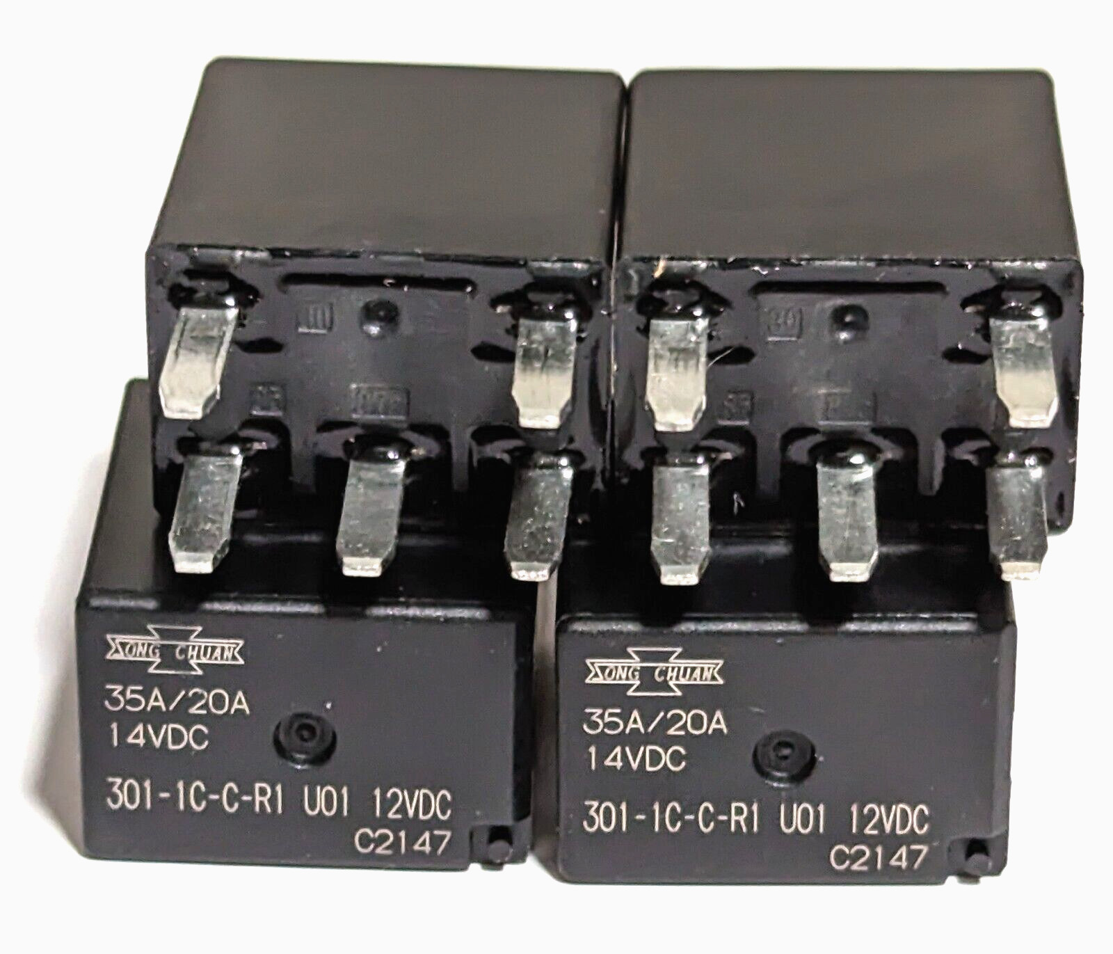 4PCS Relay 301-1C-C-R1 U01 12VDC Relay 301-1C-C-R1 U01 12VDC 301-1C-C-R1 U01