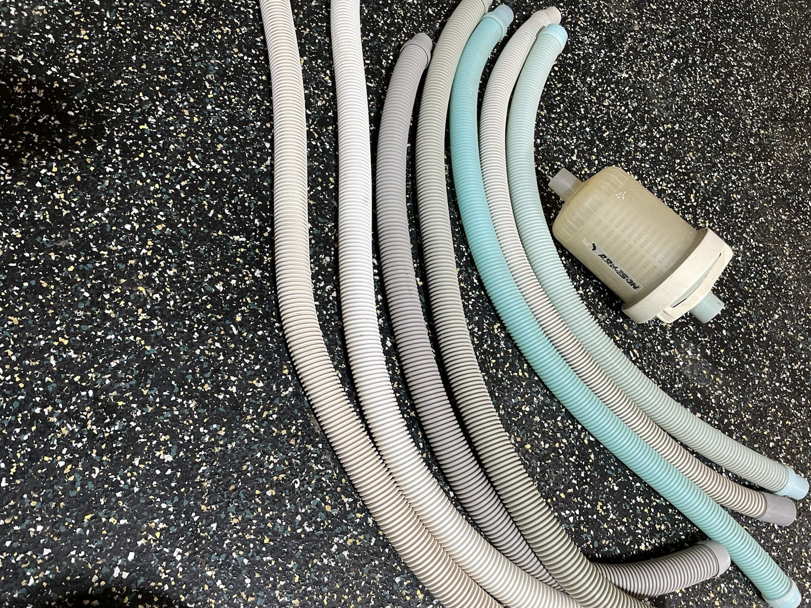 7pc Swimming Pool Vacuum Cleaner Hose Set, Plus leaf catcher filter