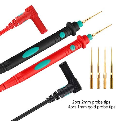 Multimeter Test Leads Kit, Digital Multimeter Leads with Alligator Clips