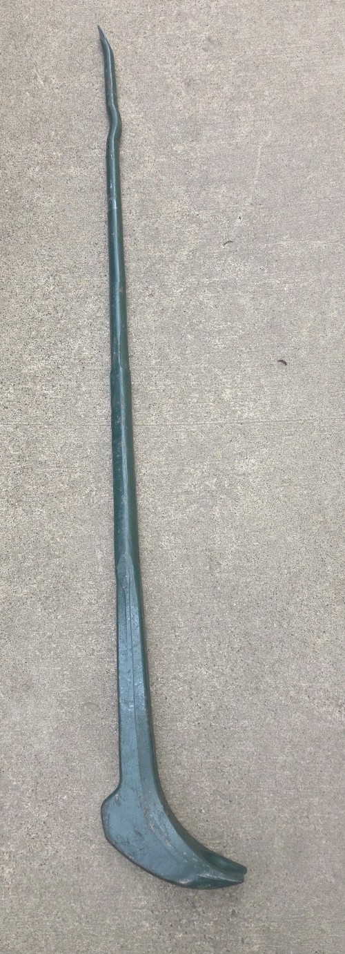 LFI 80E 60" Tool Railroad Claw Bar Green Heavy Duty Steel