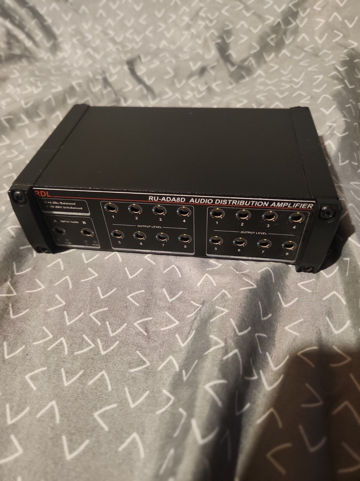 RDL RU-ADA8D Audio Distribution Amplifier.