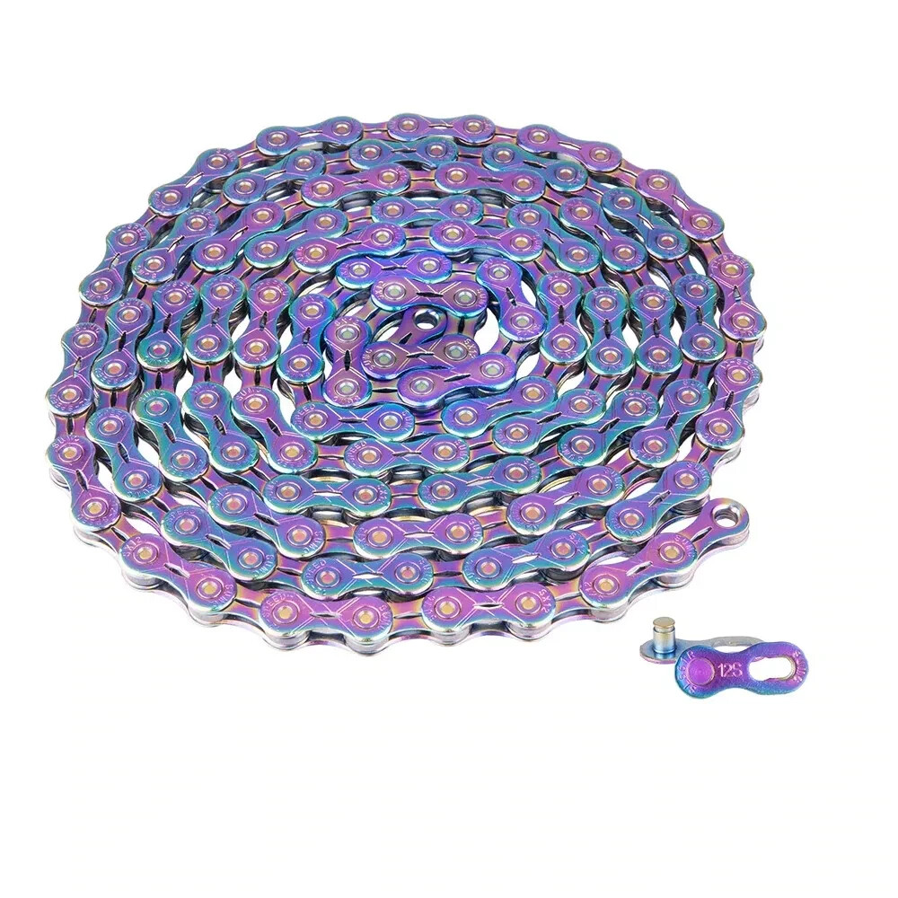 12 Speed Bicycle Chain Silver Gold Rainbow Road Bike Mtb Gravel Ultralight Ztto