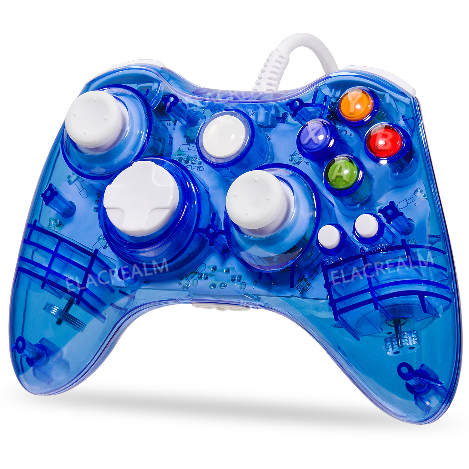 Wired Xbox 360 Controller Gamepad for Microsoft Xbox 360/ PC Windows 10 8.1 8 7