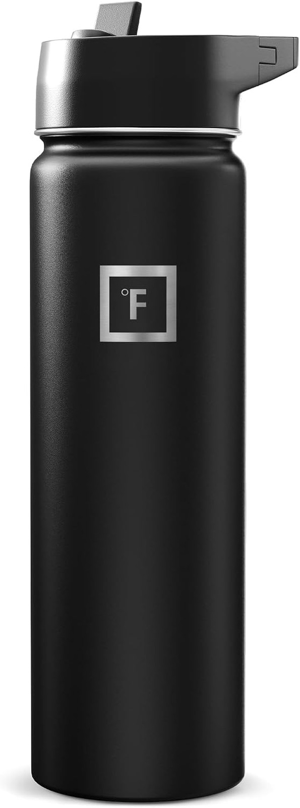 24 oz Stainless Steel Water Bottle with Straw Leakproof Lid Insulated Cold Hot
