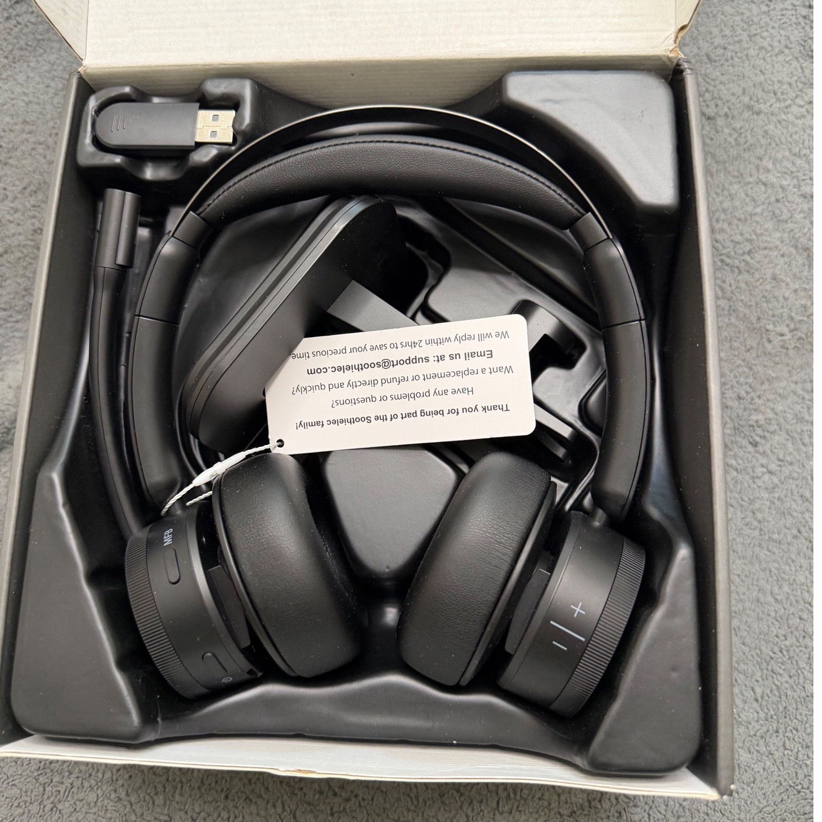 Soothielec KH156M Wireless Headset Unisex OS Black New Bluetooth Charging Stand