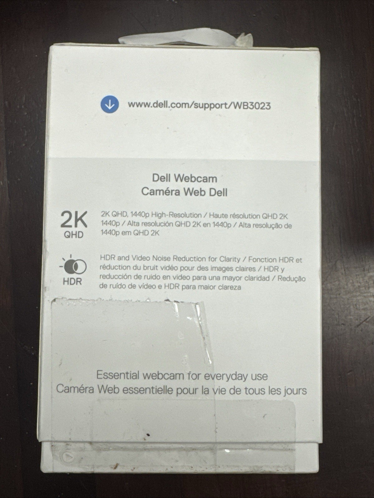 Dell Webcam Camera WB3023 - 2K QHD 1440p