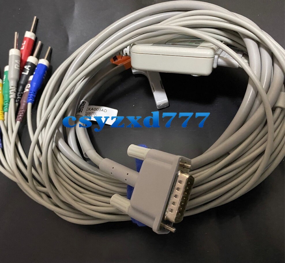for Bionet 10 Lead ECG EKG Cable CardioCare 2000 din 3.0 Compatible