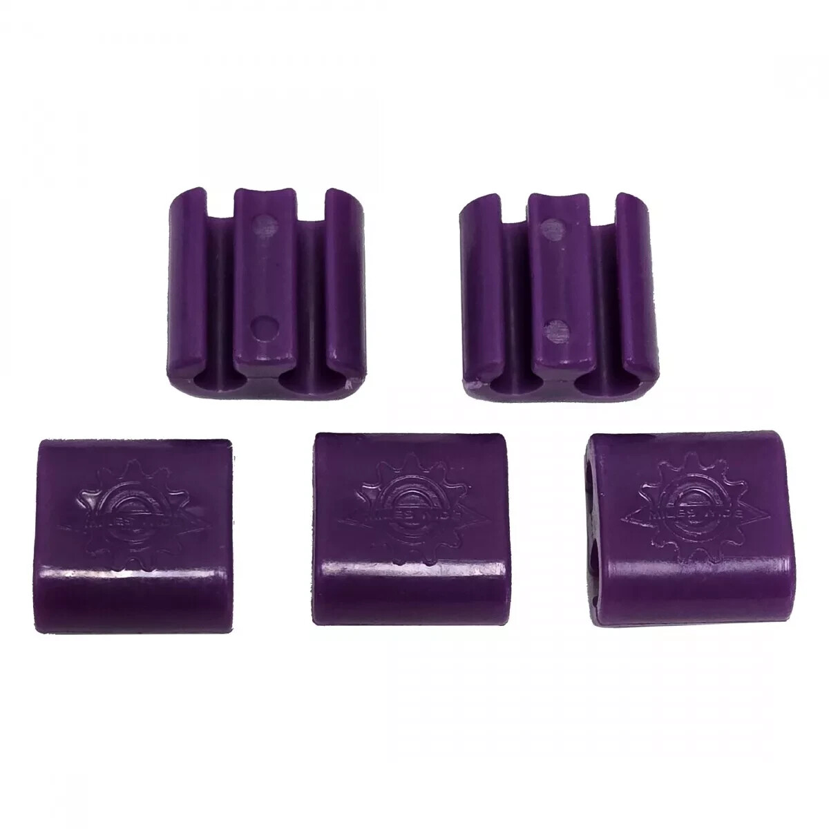 MILES WIDE CABLE BUDDIES - BIKE CABLE ORGANIZER - PURPLE